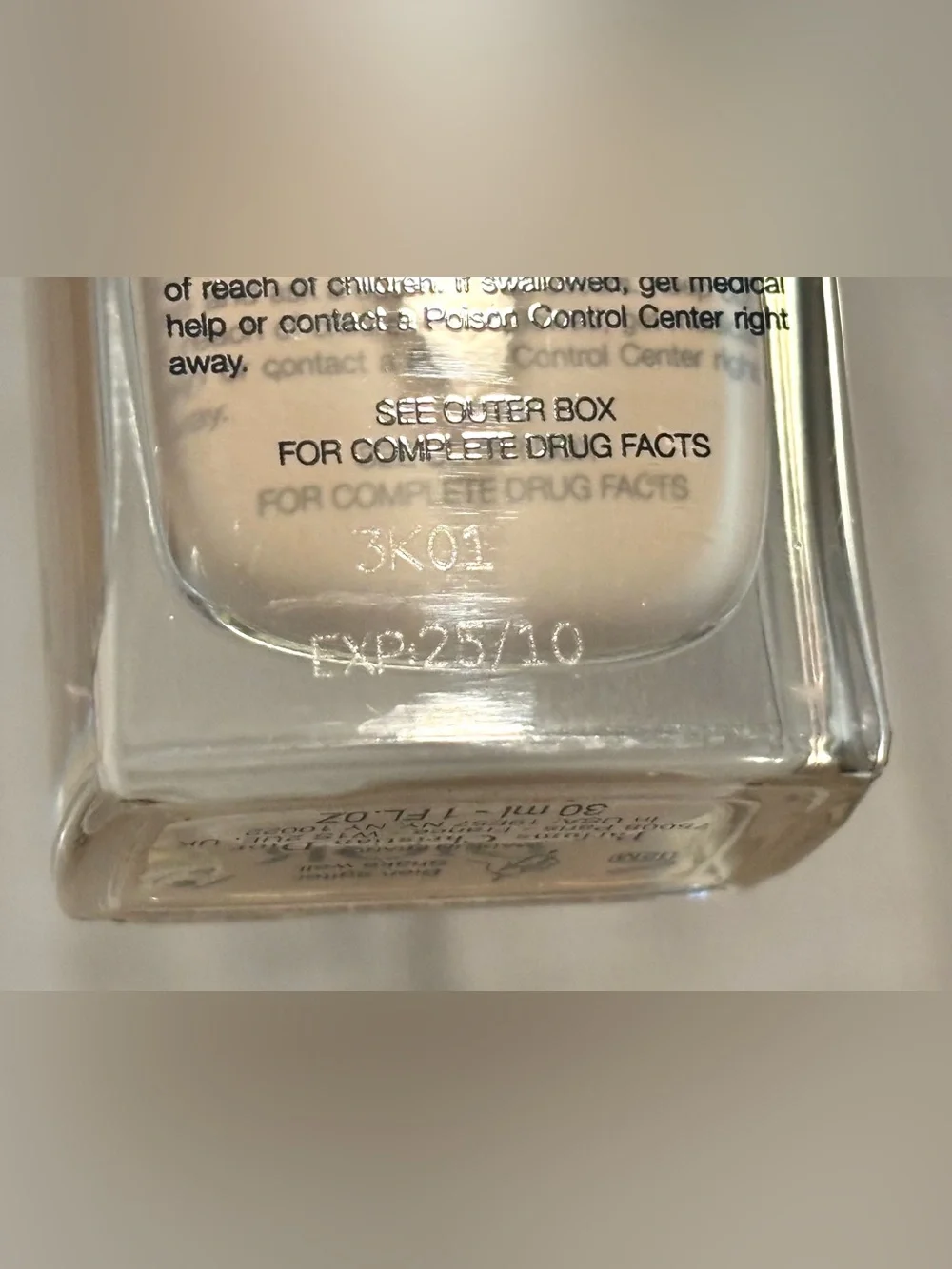 Dior forever skin glow 0N foundation